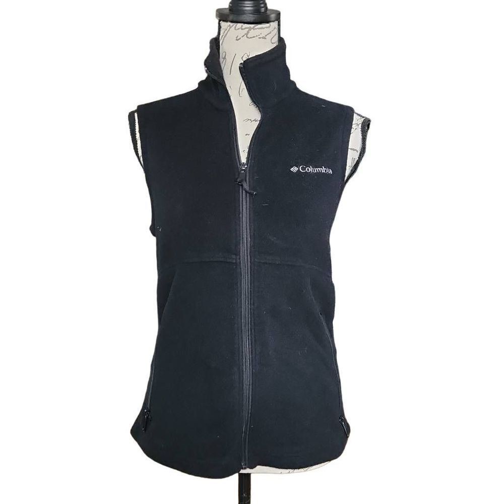 Columbia Black Fleece Vest